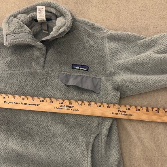 Patagonia Women's Re-Tool Snap-T Pullover Tailored Grey Nickel X-Dye Size MEDIUM - Picture 7 of 7